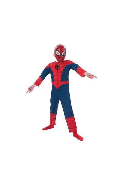 Marvel Spiderman Ultimate Premium Muscle Costume for Boys 7-8 Years 128 cm