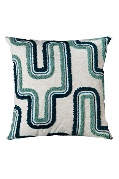 Belchior Concept Embroidery Square Shaped Decorative Cushion 50 x 50 cm