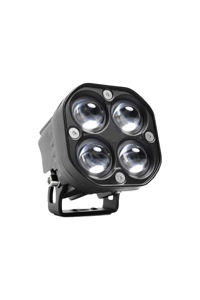 AUTOREY Off-Road LED Spotlight with Magnifier 3 inch 3200LM 2 Colors 6000K White/3500K Yellow IP68