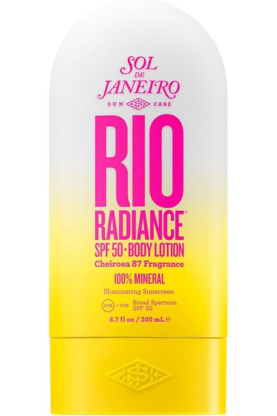 Sol De Janeiro Rio Radiance Sunscreen Lotion 100% Mineral UVA/UVB Broad Spectrum SPF 50