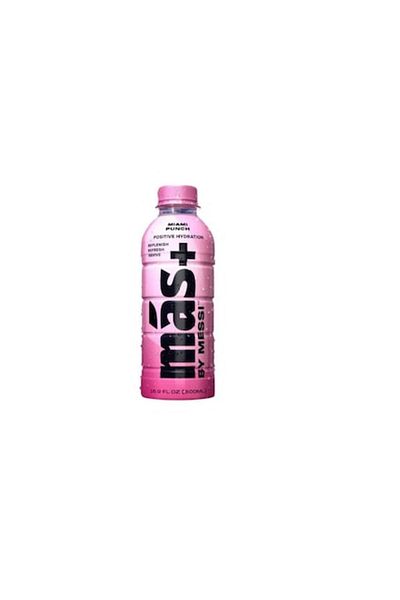 MESSİ Mas+ By Messi Miami Punch 500 ml, Rehydration Drink