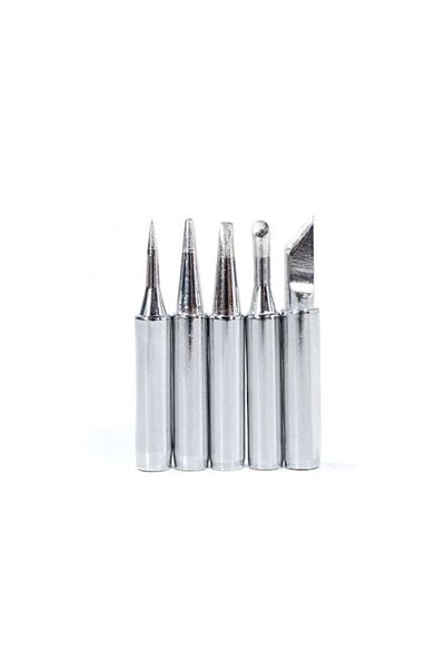 OEM Set 5 Hakko Soldering Iron Tips, Various Models