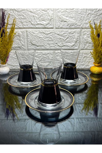 Ladwe 6 Persons 12 Pieces Luxury Tea Set Cup