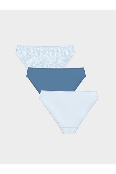 LC Waikiki New Season Patterned Bikini Panties 3 Pack - S5Fa72Z8