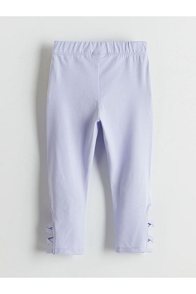 LC Waikiki Lilac Waist Elastic 3/4 Length Girls' Leggings