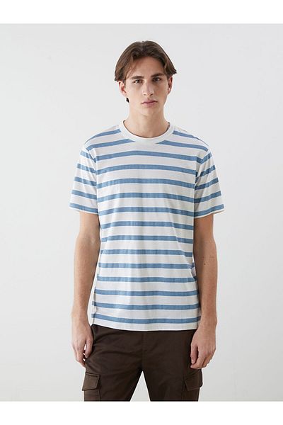 LC Waikiki Tricou pentru bărbați cu imprimeu Crew Neck New Season - S5EG71Z8