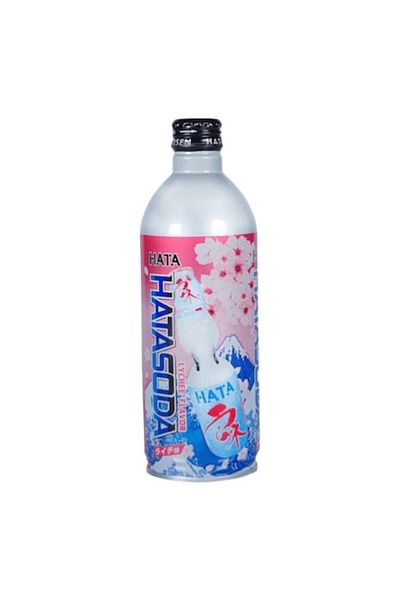 Ramunes Refreshing Drink, Ramune, Hata Soda Lychee, Citrus, 500 ml