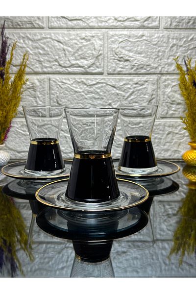 Ladwe 6 Persons 12 Pieces Luxury Tea Set Cup