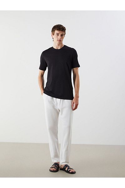 LC Waikiki Νέα σεζόν DRY TOUCH Crew Neck Ανδρικό Tisort από βαμβακερό χτενισμένο - S5M451Z8