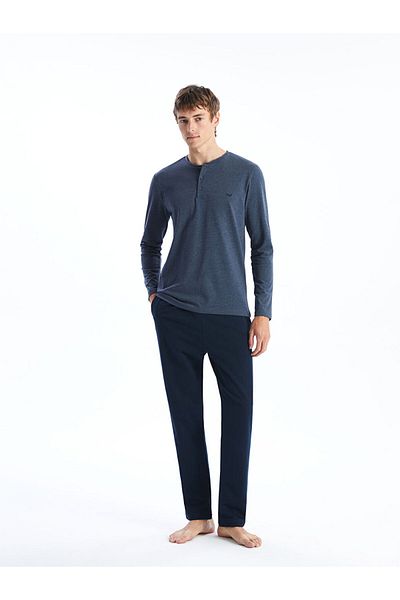 LC Waikiki Set pijamale pentru bărbați New Season Standard Fit - S5LM67Z8