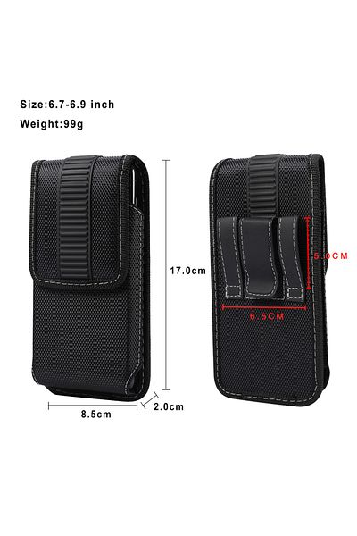 Choice 6.7-6.9 inch Universal Mobile Phone Waist Bag For iPhone 15 14 13 12 Pro Max Samsung Xiaomi Huawei E