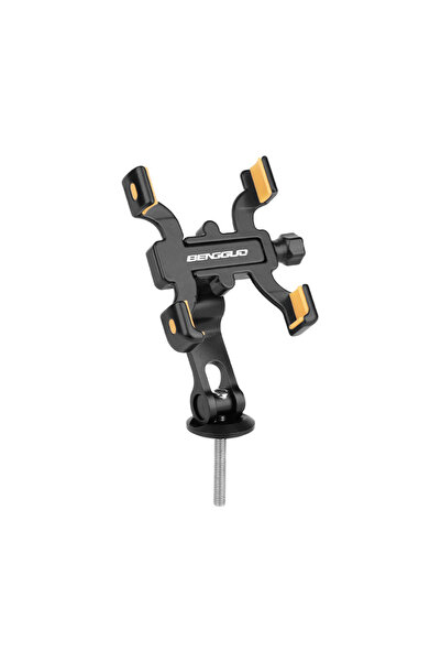 Choice حامل هاتف محمول للدراجة مصنوع من سبائك الألومنيوم بمقود الدراجة بأربعة...