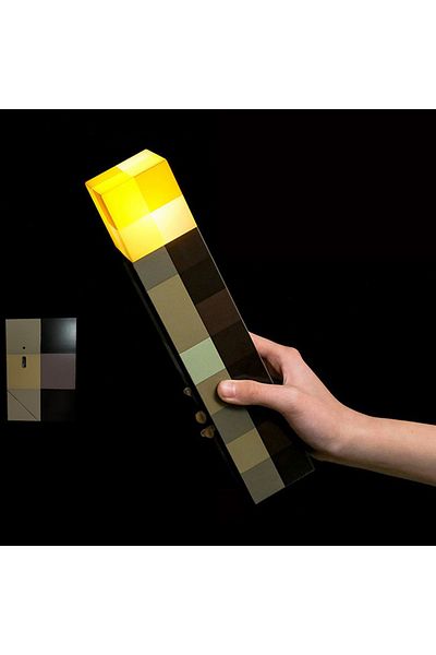 Choice 4 Colors Brownstone Flashlight LED Night Light Bedroom Decorative Light Color Changing Bottle Weapon