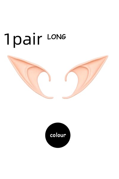 Choice1 colour Long Cosplay Fairy Elf Ear Artificial Soft Silicone Vampire Elven Ears Christmas Masquerade P