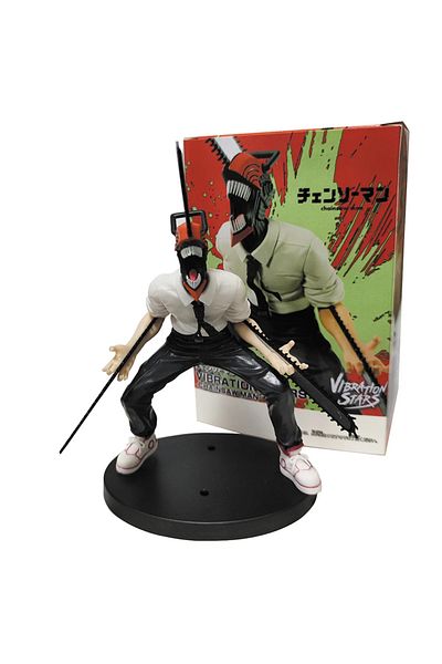 BANDAI 02 with box Hot 18cm Chainsaw Man Anime Figure Power Denji Action Figure PVC Chainsaw Man Power Figu