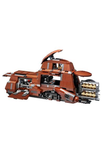 Choice No original box 1338pcs 1338pcs Containerized Battle Droids Troop Carrier Trade Federation MTT 7662