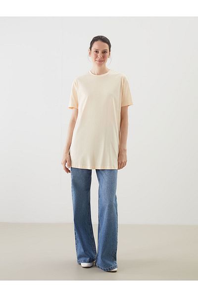 LC Waikiki New Season Crew Neck Women's Tunic - S5Jd25Z8
