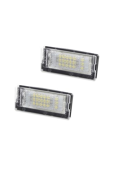 Choice White 2pcs OEM-Fit Canbus White LED License Number Plate Light For BMW E46 3 Series 323i 325i 328i 3