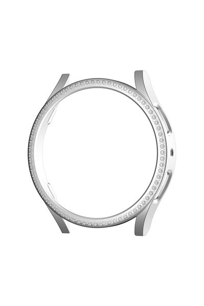 Choice Galaxy Watch7 40mm Silver Bling Case for Samsung Galaxy Watch7 6 5 4 40mm 44mm Protective Case PC en