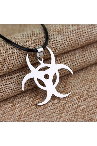 Choice N066-leather Residents Evils Pendant Necklace for Men Women Corporation Symbol Chain Necklace Fans C