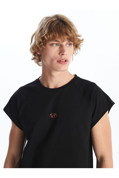 LC Waikiki New Season Dry-Tech Crew Neck Short Sleeve Men's Sports T-Shirt - S4G207Z8