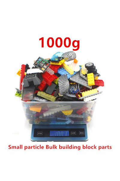 Choice 1000 grams random 1500g DIY MOC Random Assembly Building Blocks Bulk Basic Parts Classic Model Brick