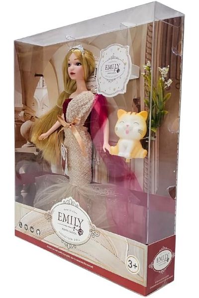 rexa Fashion Doll With Flower Red