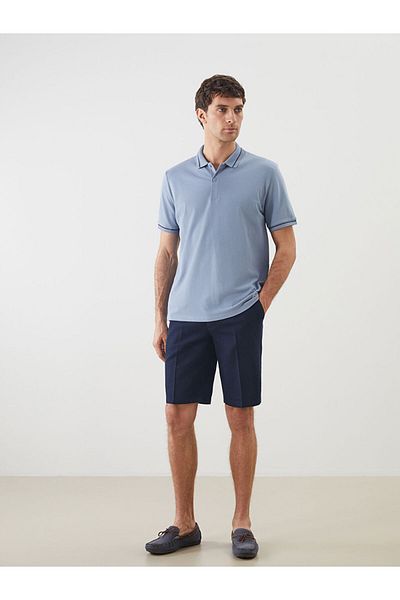 LC Waikiki Tricou pentru bărbați Piqué cu guler polo sezon nou - S5FG49Z8