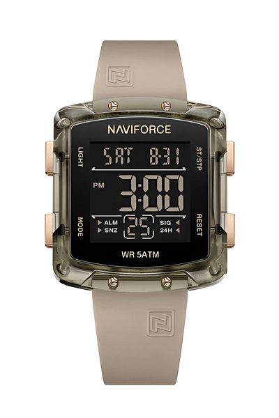 Naviforce VibeSquare Digital Watch – Bold Colors, Retro Style
