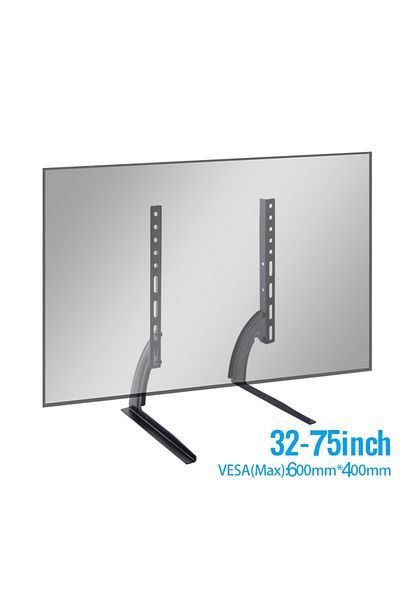Choice TB011 Universal TV Large Stand Height Adjustable Base for Most TVs Up to 75" Max VESA 600x400 mm Leg