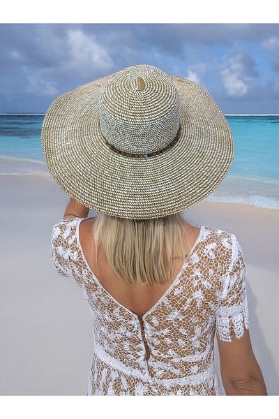 LAGRANZE Premium Women's Straw Hat