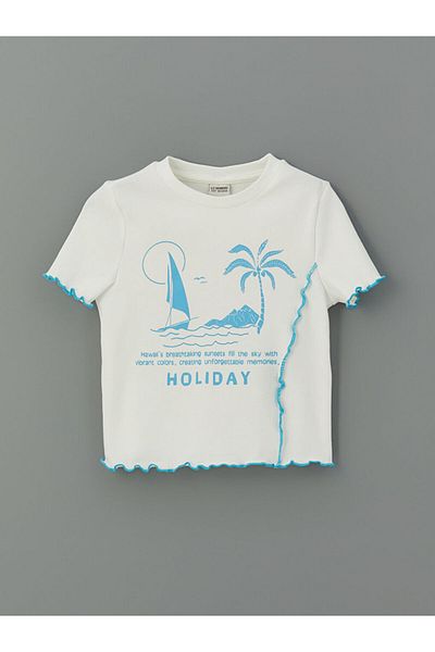 LC Waikiki Girl's Cotton Slim Fit
