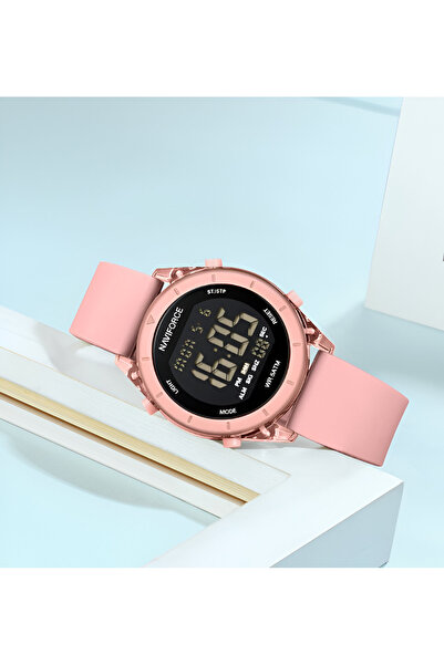 Naviforce Women’s LED Digital Watch – Waterproof, High-Quality Silicone, Multicolor