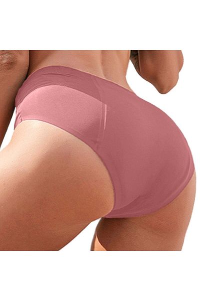 Linovit Menstrual Panties With Taped Seams - Pink - Pink, Xs