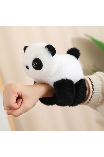 Miaoowa about 20cm panda Creative Stuffed Animals Raccoon Fox Husky Cat Monkey Papa Circle Toy Wrapped Aroun
