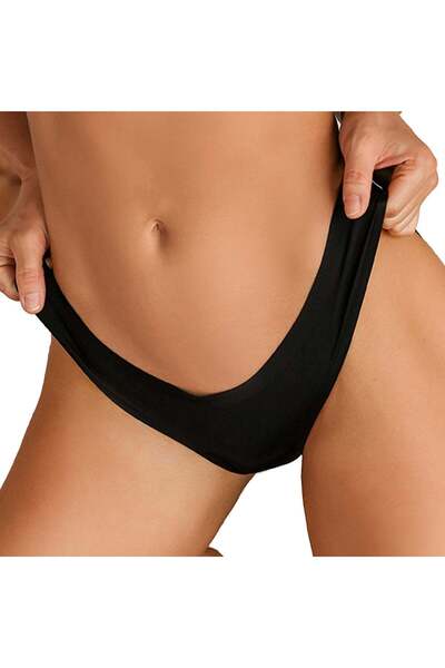 Linovit Chiloți menstruali model slip - Negri - XL, Negru