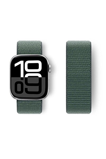 Choice أحزمة 40 مم 41 مم S10-42 مم باللون الأخضر العقيقي لساعة Apple Watch Band 10 8 9 7 6 5 4 SE 42 مم 46 مم 45 مم 44 مم 41 مم