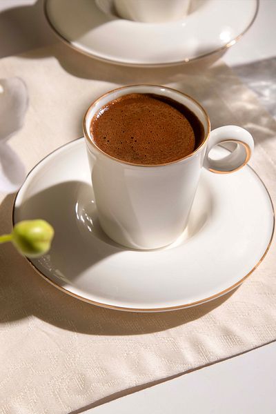 Nehir Hillary 6-Person 12-Piece Porcelain Coffee Cup Set