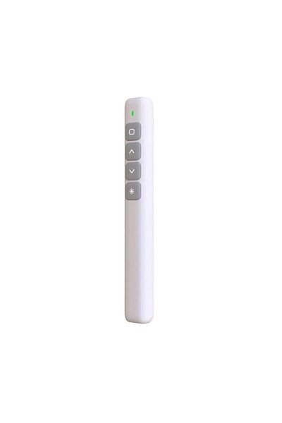 Choice WHITE Wireless Presenter Remote Control 2.4GHz USB Projector Page Turning Pen For PPT Powerpoint Pre