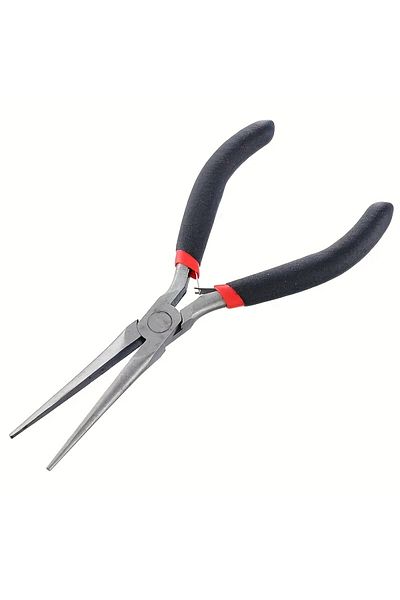 Choice black 1PC Multi tool Long Nose Plier Needle Nose Plier Forceps Repair Hand Tool