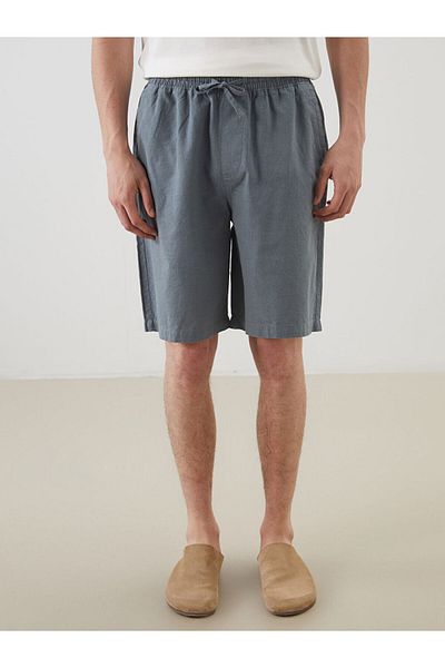 LC Waikiki Ανδρικό σορτς New Season Comfortable Fit Λινό Μικτό - S5FQ93Z8