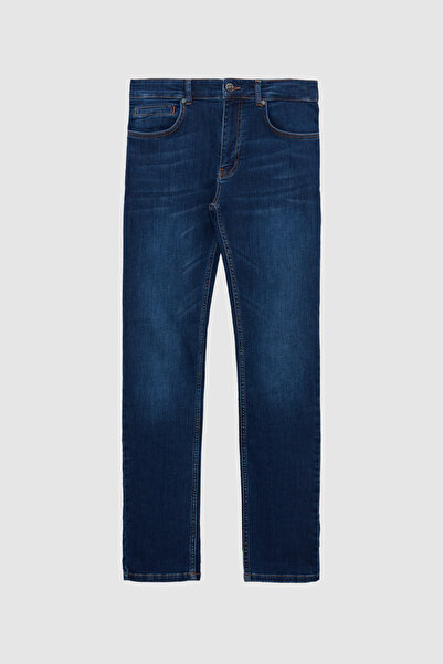 Tween Super Slim Fit Lacivert Denim Pantolon