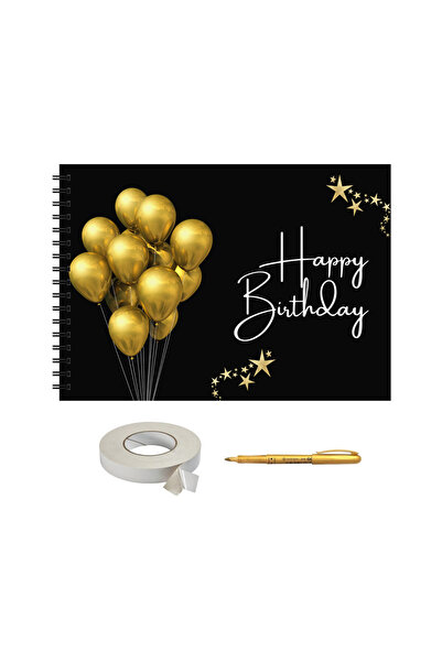 OEM Set Album foto / GuestBook botez, model 16, A4 landscape, 3 piese