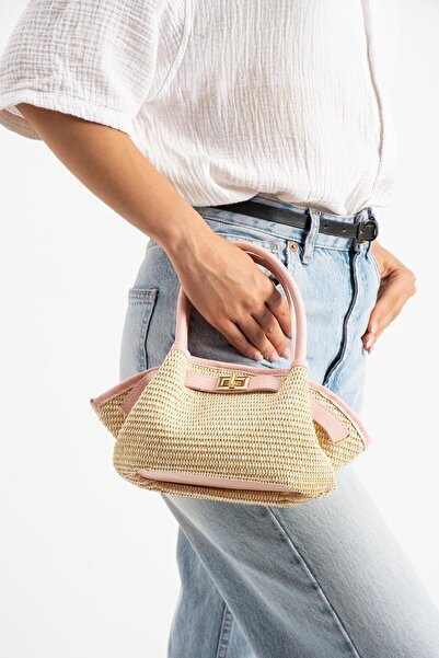 Çanta Trend حقيبة يد وكتف نسائية من ويكر