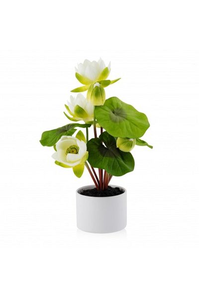 HomeVibes Floare decorativă nenufar