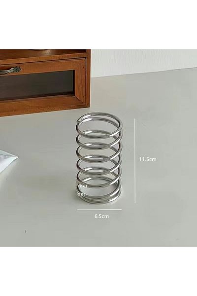 Choice L Stainless Steel Toothbrush Holder Metal Bathroom Accessories Tool for Toothpaste Makeup Brush Sto.