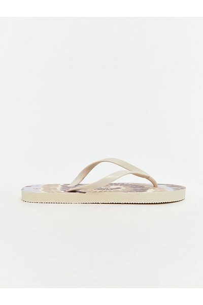 LC Waikiki New Season Patterned Women's Flip Flops Beach Slippers - S5Ck35Z8