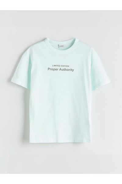 LC Waikiki Νέα σεζόν Crew Neck Boy's Tisort - S5LU77Z4