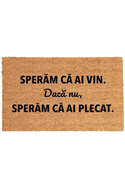 OEM Personalized entrance mat with message - We hope you have wine. If not, we hope you leave, 40x60 cm