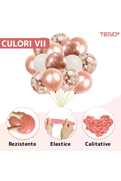 Teno Set of 12 Balloons Number 1 for Party